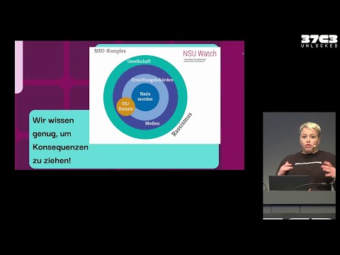 37C3 -  Gemeinsam gegen rechten Terror! Aber wie?