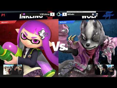 Sink or Swim 118 Losers Semi-Finals - Cybrus (Inkling) vs MiSaiki (Wolf, PKMN Trainer)
