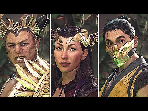 All Characters' Dialogues with Liu Kang after Defeat Final Boss - Mortal Kombat 1