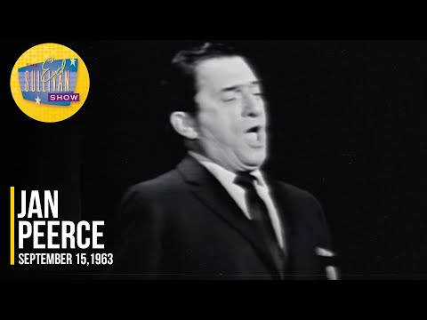 Jan Peerce "La fleur que tu m'avais jétee" on The Ed Sullivan Show