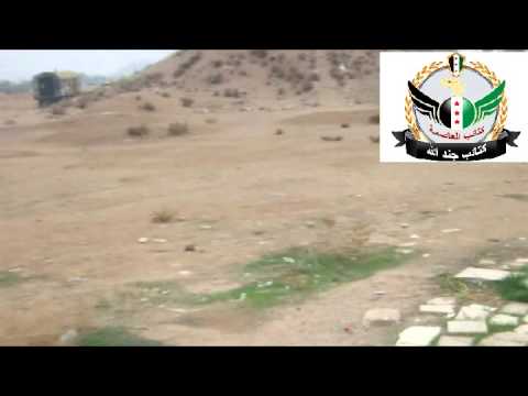 جولة ميدانية بعد السيطرة على كتائب جند الله كتيبة الدفاع الجوي في ريف دمشق ضمن معركة "أخبرنا الرسول أنه في محرم"