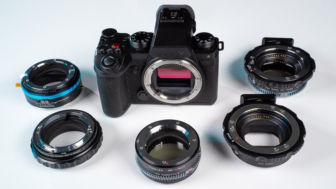 Pro Lens Adapters for the Lumix S5 IIX