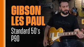 Video thumbnail for Gibson Les Paul Standard 50's P90 by Alexandre Fagundes