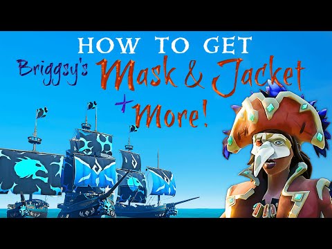 How to get Briggsy’s Jacket, Briggsy’s Mask, and Skull of Siren Song Cosmetics | Sea of Thieves