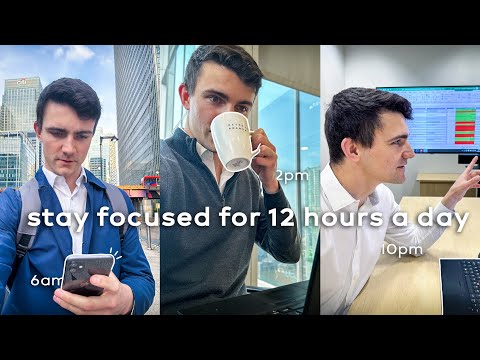 Why I'm able to work 12 hours a day with 100% focus - 6 ONE-MINUTE Habits