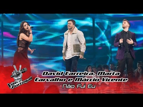 David Carreira, Marta Carvalho e Márcio Vicente - Não Fui Eu | Gala | The Voice Portugal