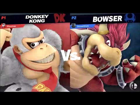 Rent Free: Week 2: Winners Semi-Final: Plootow (Donkey Kong) vs StreetDzine (Snake, Bowser)