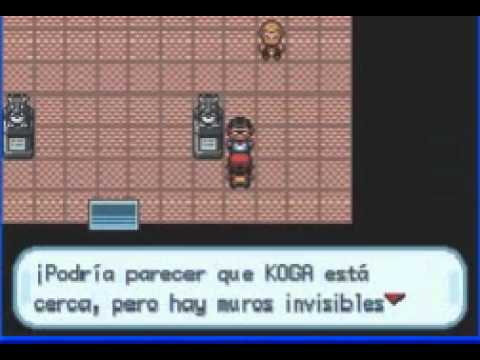 Pokémon Rojo fuego guía de recorrido parte 19- El venenoso Ninja Koga
