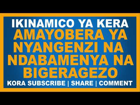 Amayobera ya Nyangezi na Ndabamenya | Ikinamico ya kera ya Sebanani Andre na Mukeshabatware Clement