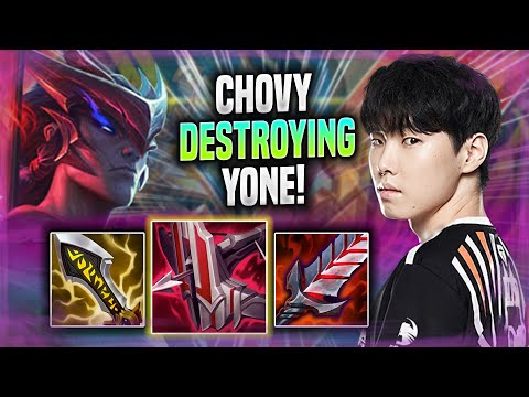 CHOVY DESTROYING WITH YONE! - GEN Chovy Plays Yone MID vs Leblanc! | Preseason 2022