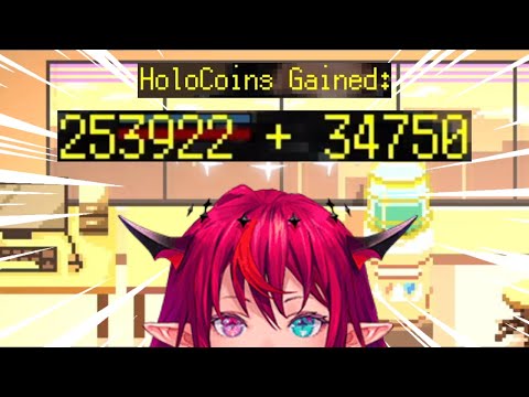 Farming Coins is SO EASY with IRyS in Holocure 0.5!