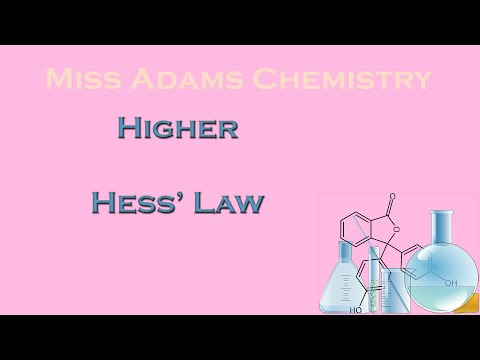 Higher:  Hess's Law