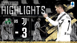 ملخص مباراة : ساسولو 1 × 3 يوفنتوس ( الجولة 36 للدوري الإيطالي )