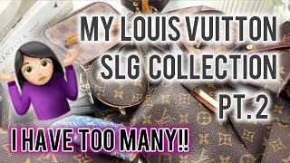 SHOULD I DOWNSIZE?🫣 Part 2 of My Entire Louis Vuitton SLG Collection