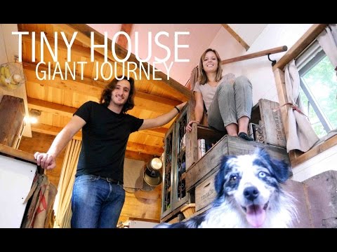 Tiny House Giant Journey- 20' Home on Wheels Hits Philadelphia- FULL TOUR