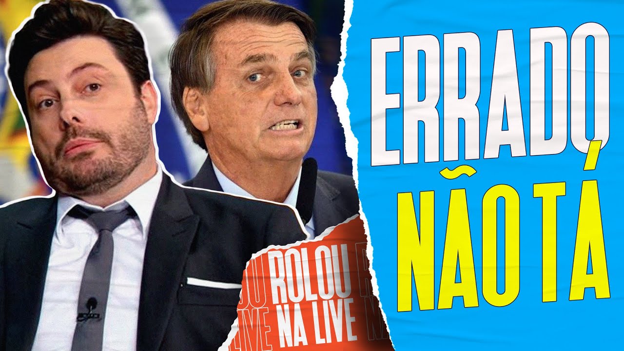 DANILO GENTILI DETONA BOLSONARO: "VERME, VOCÊ INCENTIVOU O GOLPE” | Galãs Feios