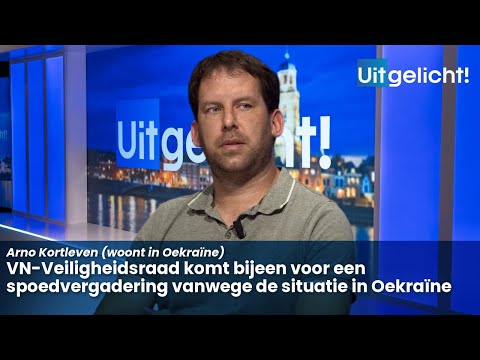 Featured! January 12, 2026 - Arno Kortleven on the situation in Ukraine and a UN emergency meeting