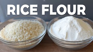 How to Make Rice Flour at Home | Cooking Basics