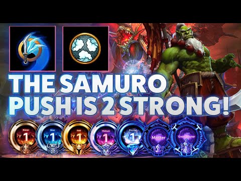 Samuro Bladestorm - THE SAMURO PUSH IS TOO STRONG! - Bronze 2 Grandmaster S1 2023