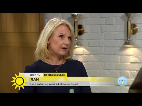 Elisabet Frerot: Extremt spänt läge mellan Israel och Iran - Nyhetsmorgon (TV4)