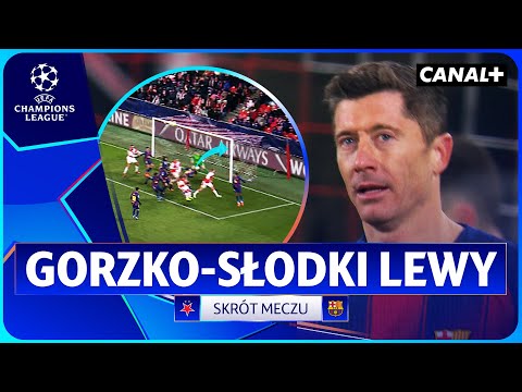 SAMOBÓJ I 106. GOL LEWANDOWSKIEGO W LIDZE MISTRZÓW! | SLAVIA - FC BARCELONA, SKRÓT MECZU