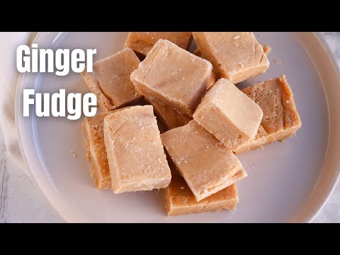 The ULTIMATE GINGER FUDGE Recipe | Guyanese Fudge