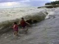 Suzannah And Danny Swimming At Redbird 1991