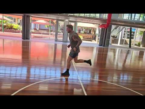 Conor Swanson- NT Police fitness testing: beep test