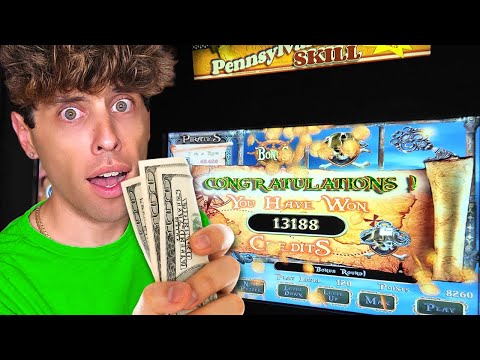 My BIGGEST Win Yet On A PA Skill Slot Machine! *NEW RECORD*