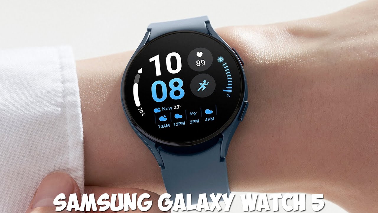 Умные часы Samsung Galaxy Watch5 44мм, дымчато-синий