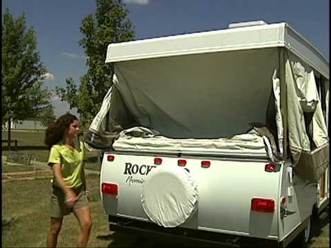 Rockwood Freedom Popup Camper Setup - Factory Video