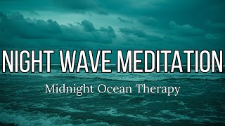 Ocean sounds | 3 Hour Ocean Sleep Therapy (Dark Visual)