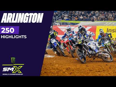 Supercross Round #7 250SX Highlights | Arlington, Texas AT&T Stadium | February 21, 2026