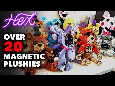 20+ FIVE NIGHTS AT FREDDYS PLUSH HEX COLLECTION! - 2024 Complete FNaf Collection