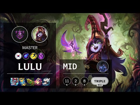 Lulu Mid vs Sylas - KR Master Patch 10.25
