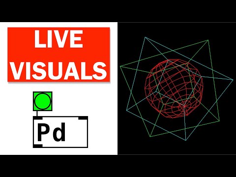 How to Create Live Visuals in Pure Data!