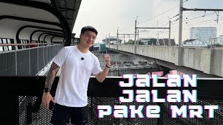 BOSEN NYETIR, GW COBA NAIK MRT KE JAKARTA | TERNYATA JAUH LEBIH CEPET DIBANDING NAIK MOBIL?