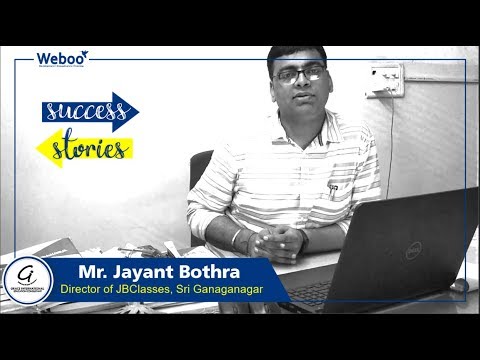 Jayant Bothra video testimonial