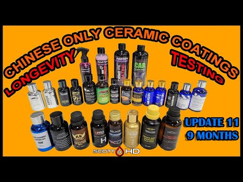 28 WAY CHINESE COATINGS LONGEVITY TEST  - UPDATE 11 - 9 MONTHS