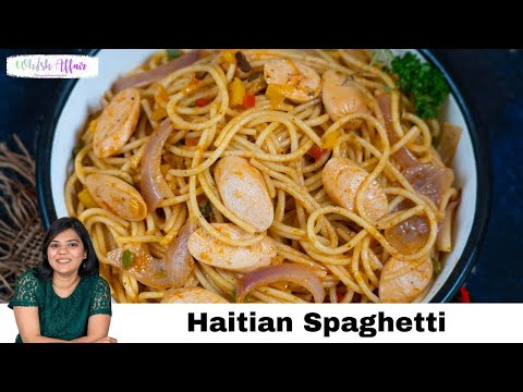 Haitian Spaghetti Recipe (Espageti w/ Hotdogs)