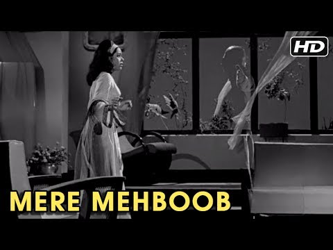 Poster मेरे महबूब क़यामत होगी mere mehboob qayamat hogi lyrics (track 1) – mr. x in bombay | kishore kumar
