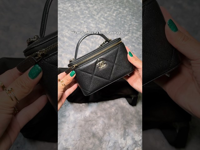Vídeo relacionado con Organizador de monedero Inserto para CHANEL Chanel PST/PTT/GST bolsa de almacenamiento forrado bolsa de almacenamiento2018negro-GST