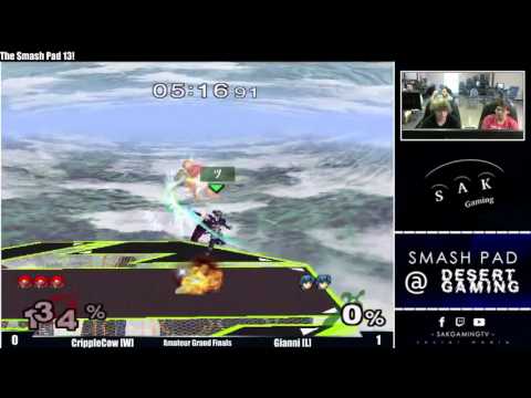 SP13 Amateur Grand Finals - CrippleCow (Marth) vs Gianni (Samus)
