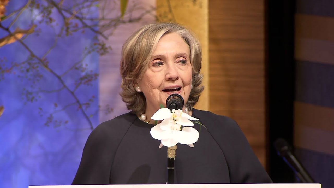 【Official Video】Sectrtary Hillary Rodham Clinton's comments at the 2024 Awards Ceremony