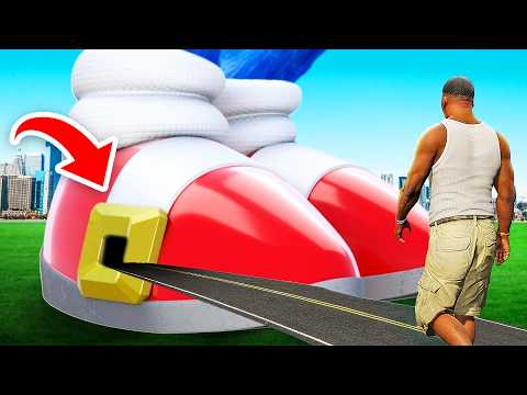 Wat Is Binnen In SONIC'S Schoen In GTA 5?