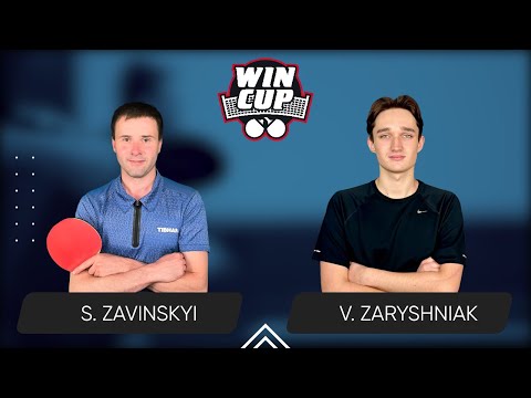 21:45 Serhii Zavinskyi - Vadym Zaryshniak West 4 WIN CUP 21.07.2024 | TableTennis WINCUP