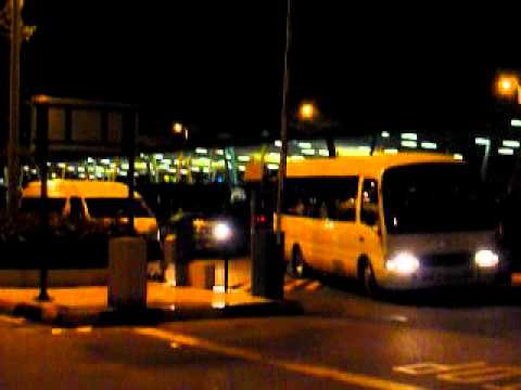 Junyoung & Dongjun van leaving airport.