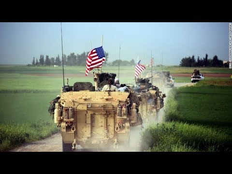 Breaking USA soldiers under SNIPER fire in Syria Turkey Border August 2017 Video