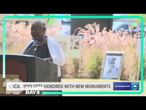Local Black WWII Veterans honored with new monuments