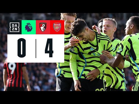 Resumen de AFC Bournemouth vs Arsenal Jornada 7